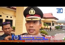 KAPOLRES PASANGKAYU, PIMPIN UPACARA SERAH TERIMA JABATAN WAKA POLRES