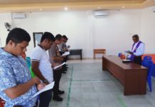 ” Kapolres Mamuju Utara Ikut Beribadah Bersama Personilnya “