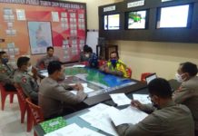 Wasops Polda Sulbar, Cek Kegiatan Ops Ketupat Siamasei 2020 Polre Mamuju Utara