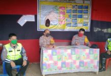 Karendal Ops Ketupat Siamasei 2020 Cek Kesiapsiagaan Pos Pam Perbatasan Sarjo.
