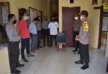 Kapolres Mamuju Utara Cek Kesiapan Personil Polsek Bambalamotu