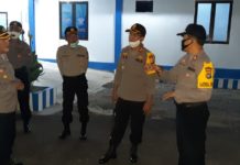 Polres Mamuju Utara Patroli Bersama Kodim & Satpol PP Dimalam Idul Fitri.