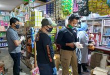 Polres Mamuju Utara Bersama Dinkes dan Koperindag Riksa Makanan yang dijual ditoko.