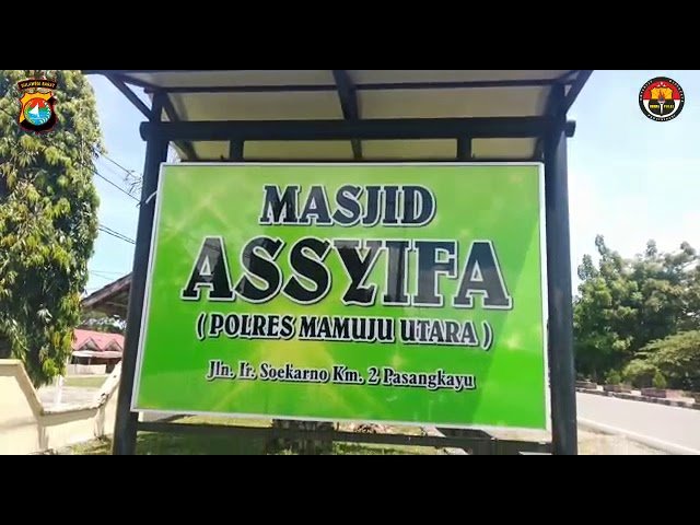 Pembagian Zakat Fitrah Dimesjid As Syifa Polres Mamuju Utara