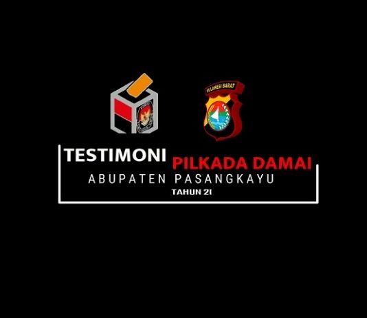 Testimoni Pilkada Damai Oleh Bupati Pasangkayu DR.H.Agus Ambo Djiwa M.P