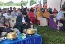 Kapolsek Bambalamotu Hadiri Pelantikan Karang Taruna Pemuda Bambalamotu.