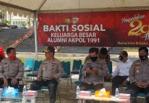 Begini Cara Alumni Akpol 91 Peringati Pengabdian Batalyon Bhara Daksa