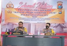 Jelang Pilkada, Polres Pasangkayu Gelar Lat Pra Ops Mantap Praja Siamasei 2020.