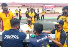 Tingkatkan Stamina Personil, Polres Pasangkayu Laksanakan TKJ tahap II tahun 2020.