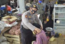 Sebanyak 25 Orang terjaring Polres Pasangkayu dalam Ops.Yustisi di Pasar Smart Pasangkayu.