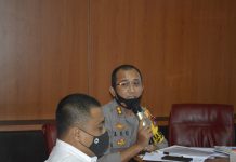 Kapolres Pasangkayu Hadiri Rakor Penegakan Hukum Protokoler Kesehatan.