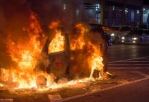 Berselang 3 Jam, Polres Pasangkayu Ungkap Pelaku Pembakaran Bus di Kompleks Kantor Bupati Pasangkayu.