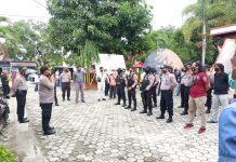Polres Pasangkayu Turunkan 150 Personil Pam Pengundian Nomor Urut Paslon.