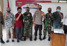 Kapolres Pasangkayu Hadiri Rapat Latgulbencal di Makodim Pasangkayu