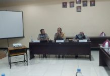 Kapolres Pasangkayu Hadiri Rapat Sosialisasi Tahapan Kampanye Pemilihan Bupati dan Wakil Bupati Pasangkayu.