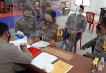 Polres Pasangkayu Terima Tim Wasrik Tahap II Itwasda Polda Sulbar di Aula Wirasatya 96.