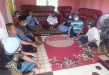 Polsek Baras Pam Kampanye Dialogis Paslon SALAM di Dusun Kapah.