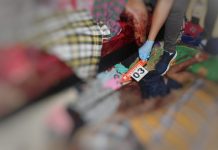 Polres Pasangkayu Olah TKP Penemuan Mayat Pasangan Suami Istri Yang Meninggal Tragis.