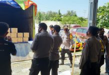 Polres Pasangkayu Kawal Surat Suara dan Logistik ke KPU Pasangkayu.