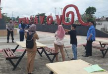 Polres Pasangkayu bersama Kominfo Edukasi Bersosial Media Yang sehat Jelang Pilkada 9 Desember 2020.