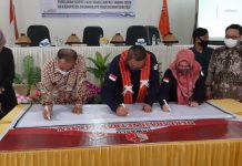 Kapolres Pasangkayu Hadiri Diskusi Publik Netralitas ASN pada Pilkada Serentak 2020.