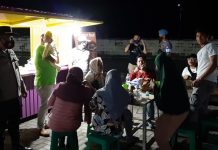 Polres Pasangkayu Edukasi Warga Agar Taati Protokol Kesehatan Jelang Tahun Baru.