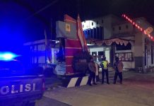 Polsek Pasangkayu Laksanakan Patroli Dialogis di Obyek Vital.