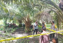 Kapolres Pasangkayu Cek TKP Penemuan Mayat di Desa Malei.