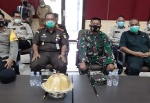 Kabag Ops Polres Pasangkayu Hadiri Rapat Paripurna Penetapan Pasangan Calon Bupati dan Wakil Bupati Terpilih Kab.Pasangkayu.