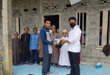 Polres Pasangkayu Sambangi Ponpes Ashabul Kahfi Hibahkan Al Qur’an.