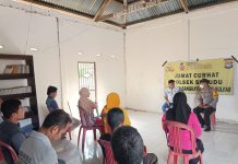 GIAT JUM’AT CURHAT POLSEK SARUDU POLRES PASANGKAYU POLDA SULAWESI BARAT