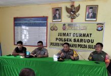 Giat Jumat Curhat Polsek Sarudu Polres Pasangkayu Polda Sulbar