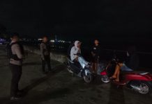 Cipta Kondisi Malam Hari, Satsamapta Polres Pasangkayu Laksanakan Patroli