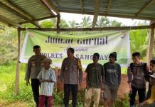 Jumat Curhat Bersama Kapolres Pasangkayu di Bantayang Balai pertemuan suku Binggi