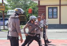 Tingkatkan Kemampuan, Polres Pasangkayu Rutin Laksanakan Latihan Dalmas