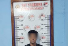 Sat Narkoba Polres Pasangkayu Tangkap RB Karena Bawa Sabu 2 Gram.
