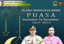 Kapolres Pasangkayu Ucapkan Selamat Menunaikan Ibadah Puasa Ramadhan 1444 H