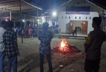 Bhabinkambitmas Polres Pasangkayu Amankan Perayaan Pra Paskah Sabtu Suci di Gereja Khatolik Santa Maria