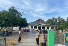 Sejumlah Tempat Pelaksanaan Sholat Idul Fitri 1444 Hijriah di wilayah Pasangkayu Mendapatkan Pengamanan dari Personel Polres Pasangkayu