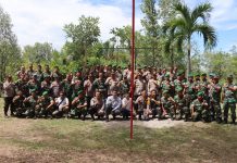 Jalin Tali Silahturahmi Yang Erat, Polres Pasangkayu dan Kodim 1427/Pasangkayu Menggelar Kegiatan Halal Bihalal dan Makan Bersama.