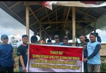 Kelompok Tani Mata Air Tomogo Group Siap Bekerja Sama Dengan Aparat Keamanan Menjaga Kamtibmas.