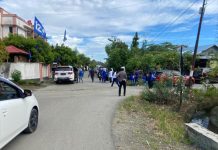 Kawal Pendaftaran Caleg ke KPU, Polres Pasangkayu Gunakan Pola Pengamanan Lalu Lintas .