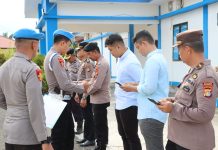 Bid Propam Polda Sulbar Gelar Gaktiblin di Polres Pasangkayu, Ini Sasarannya