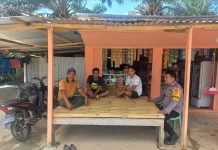 Ciptakan Rasa Aman di Wilayahnya, Bhabinkamtibmas Desa Kulu Polsek Baras, Berikan Himbauan ke Warga Binaan.