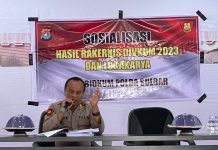 Tim Bidkum Polda Sulbar Laksanakan Sosialisasi Hukum di Polres Pasangkayu