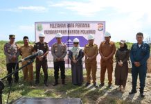 Pembangunan Kantor Polairud Pasangkayu, Kapolres Pasangkayu: Bahagian Dari Pelayanan Masyarakat Mencegah Kriminalitas di Lautan