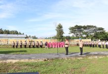 Hari Bhayangkara Ke-77, Kapolres Pasangkayu Pimpin Upacara Ziarah di TMP