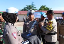 Apel Gelar Pasukan Ops Patuh Marano 2023 Polres Pasangkayu.