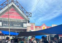 Cegah Gangguan Kamtibmas Sat Samapta Patroli Dialogis Di Pasar Smart Pasangkayu