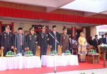Kapolres Pasangkayu Hadiri Upacara Peringatan Hari Kemerdekaan Republik Indonesia ke 78